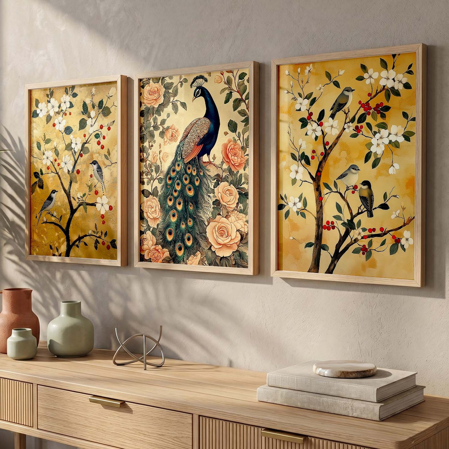 Traditional   Wall  Art  Paintings for Living Room - Wall Poster With frames