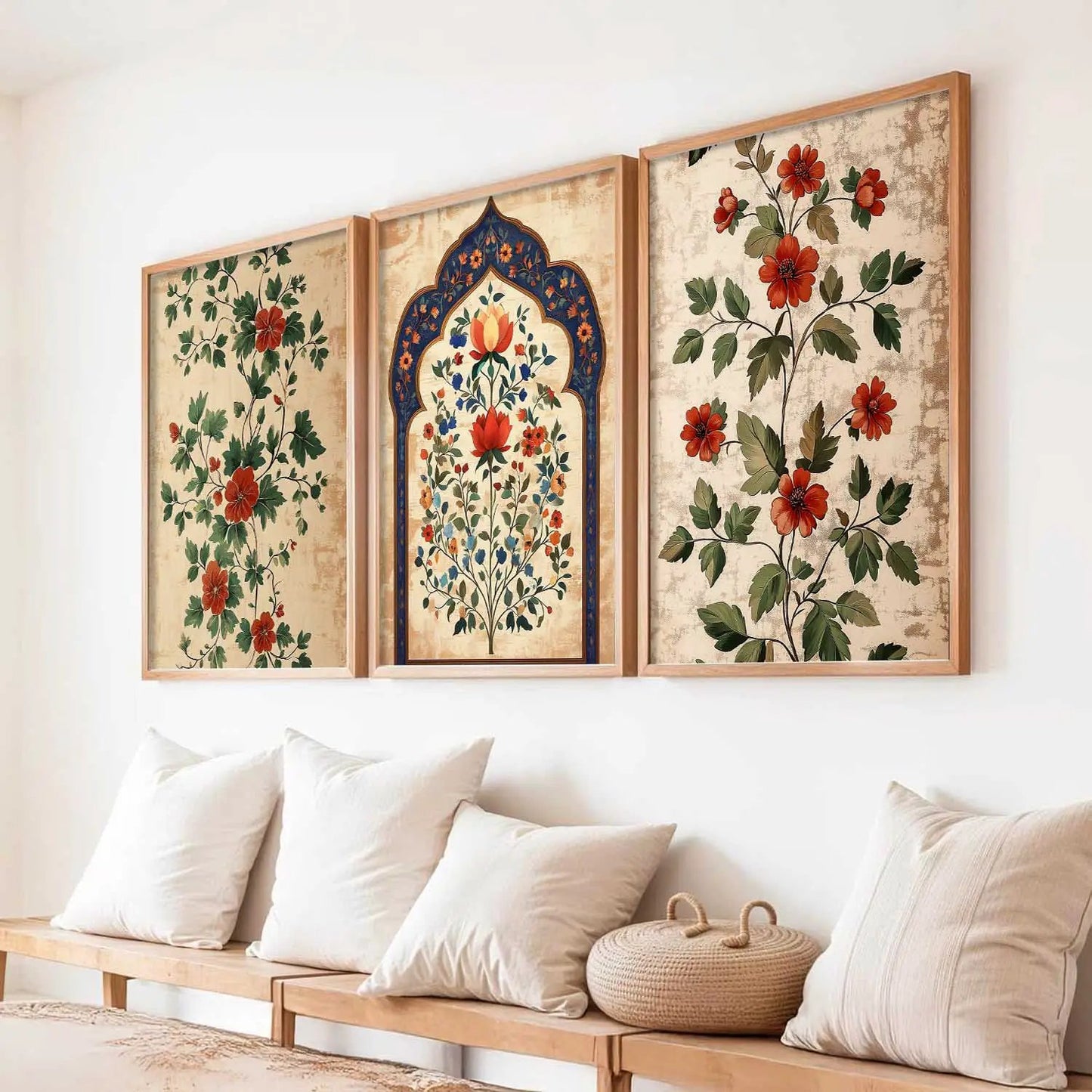 Traditional Wall  Art Paintings for Living Room - Wall Poster With frames