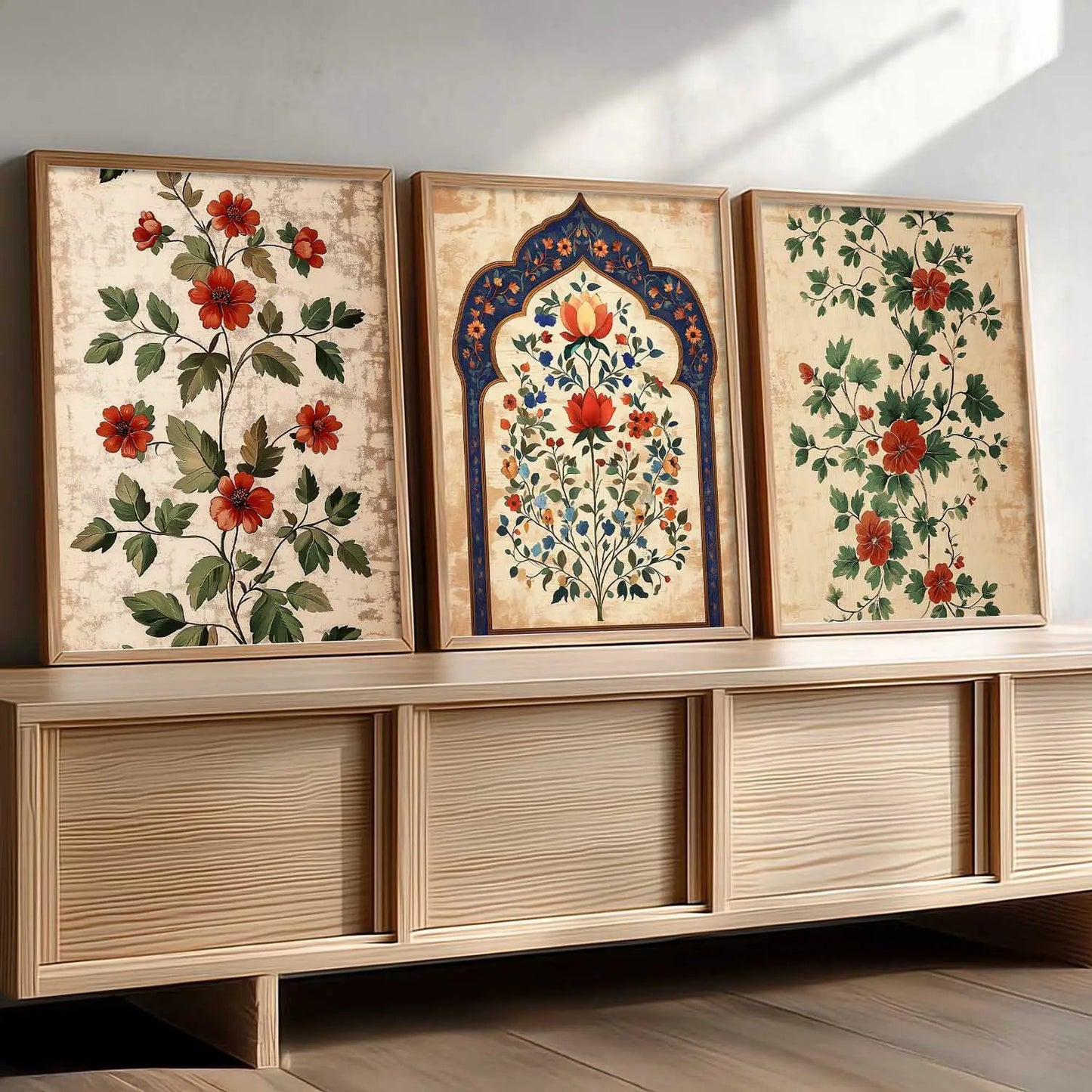 Traditional Wall  Art Paintings for Living Room - Wall Poster With frames