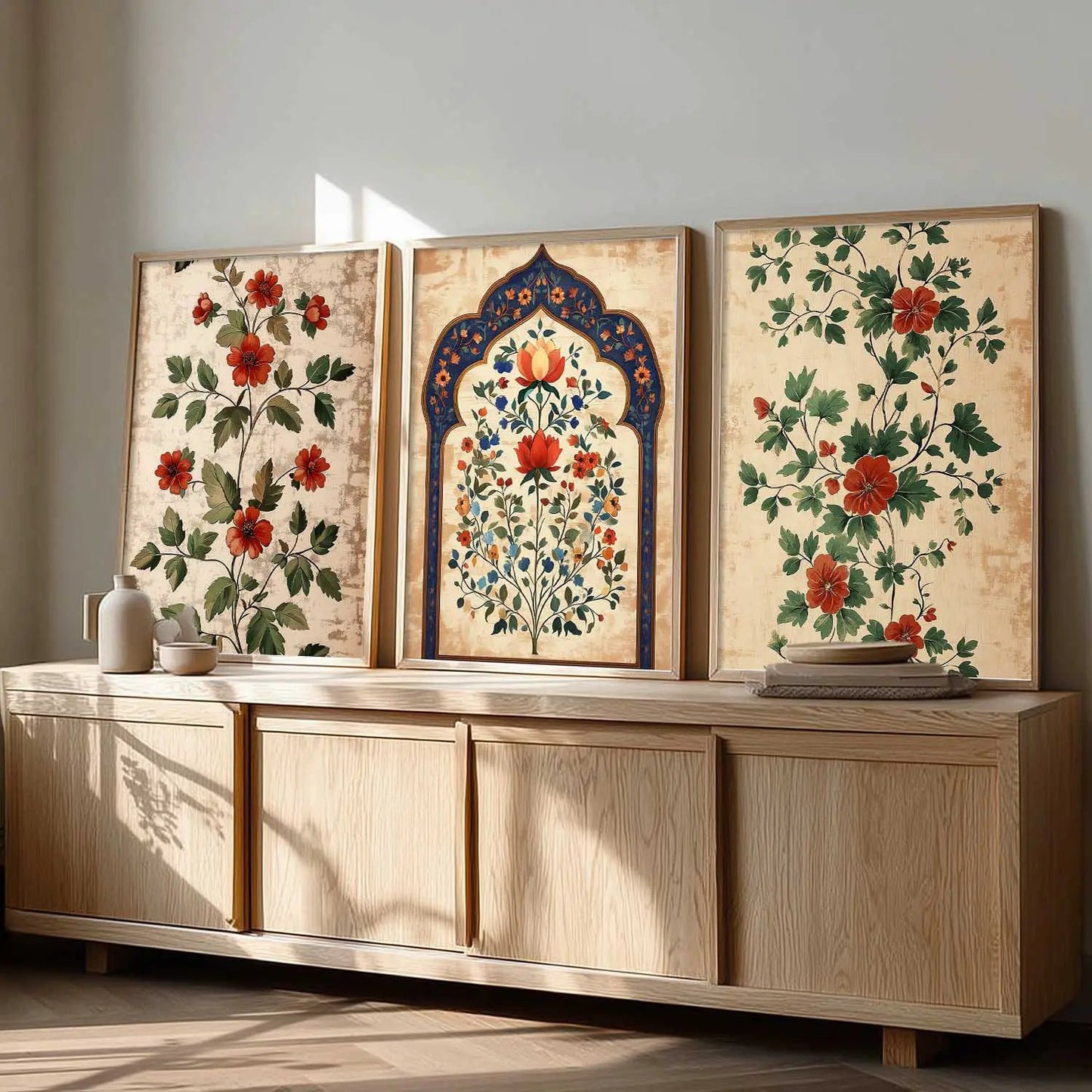 Traditional Wall  Art Paintings for Living Room - Wall Poster With frames