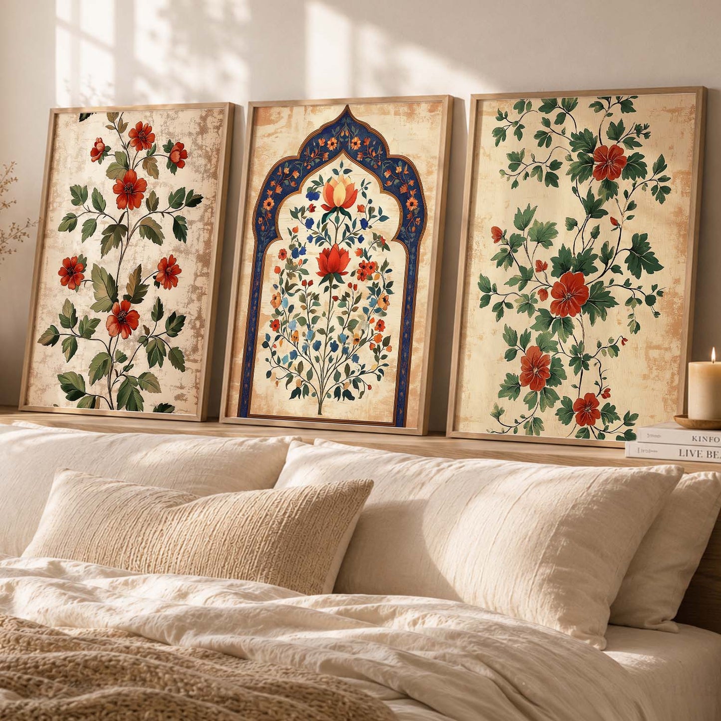 Traditional Wall  Art Paintings for Living Room - Wall Poster With frames