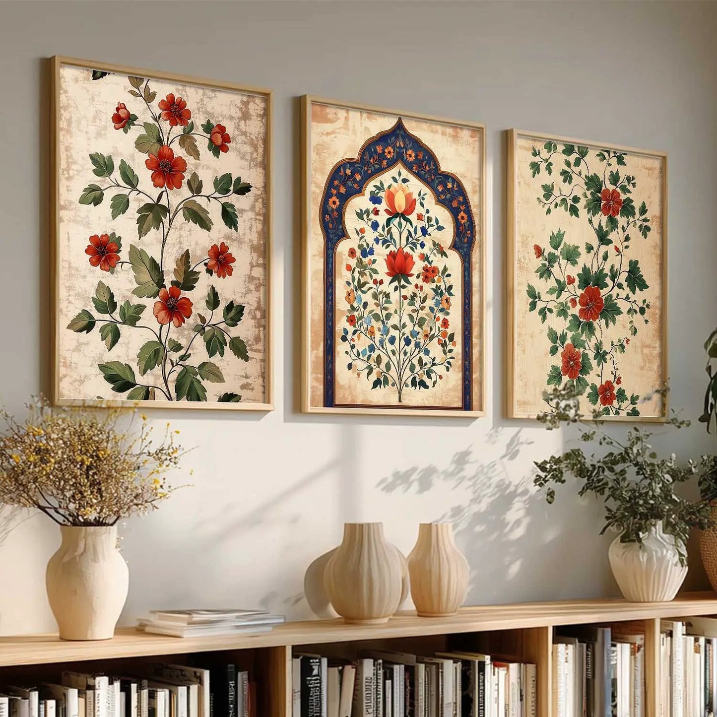 Traditional Wall  Art Paintings for Living Room - Wall Poster With frames