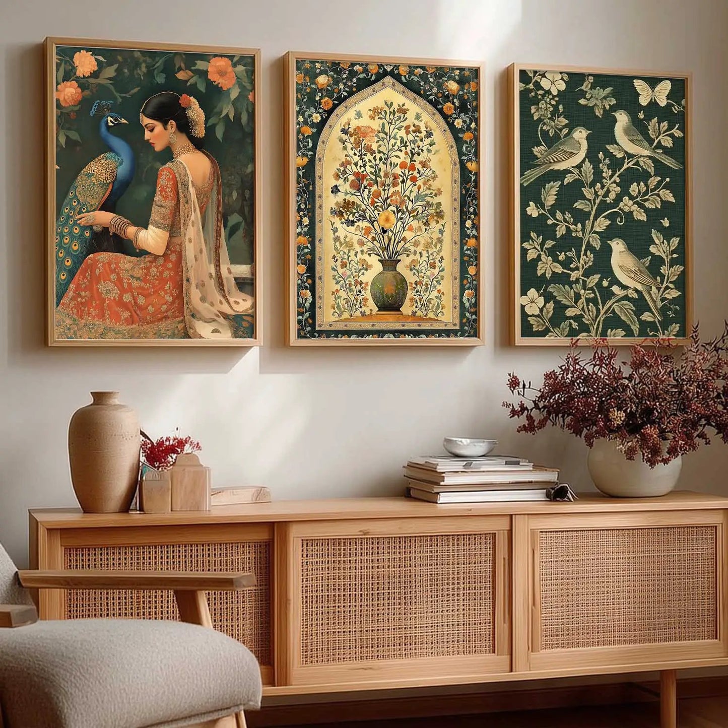 Traditional Wall Art  Paintings for Living Room - Wall Poster With frames