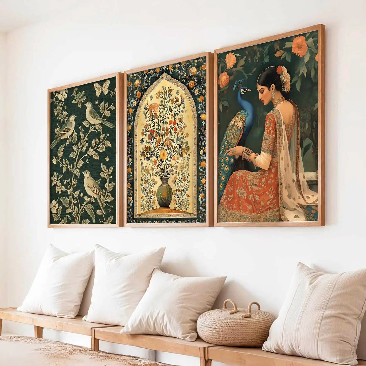 Traditional Wall Art  Paintings for Living Room - Wall Poster With frames