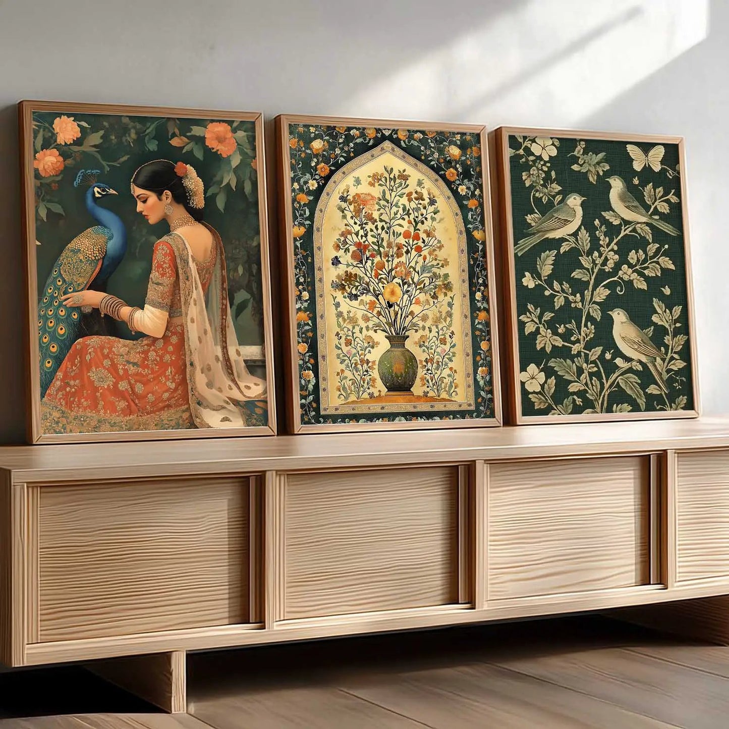Traditional Wall Art  Paintings for Living Room - Wall Poster With frames