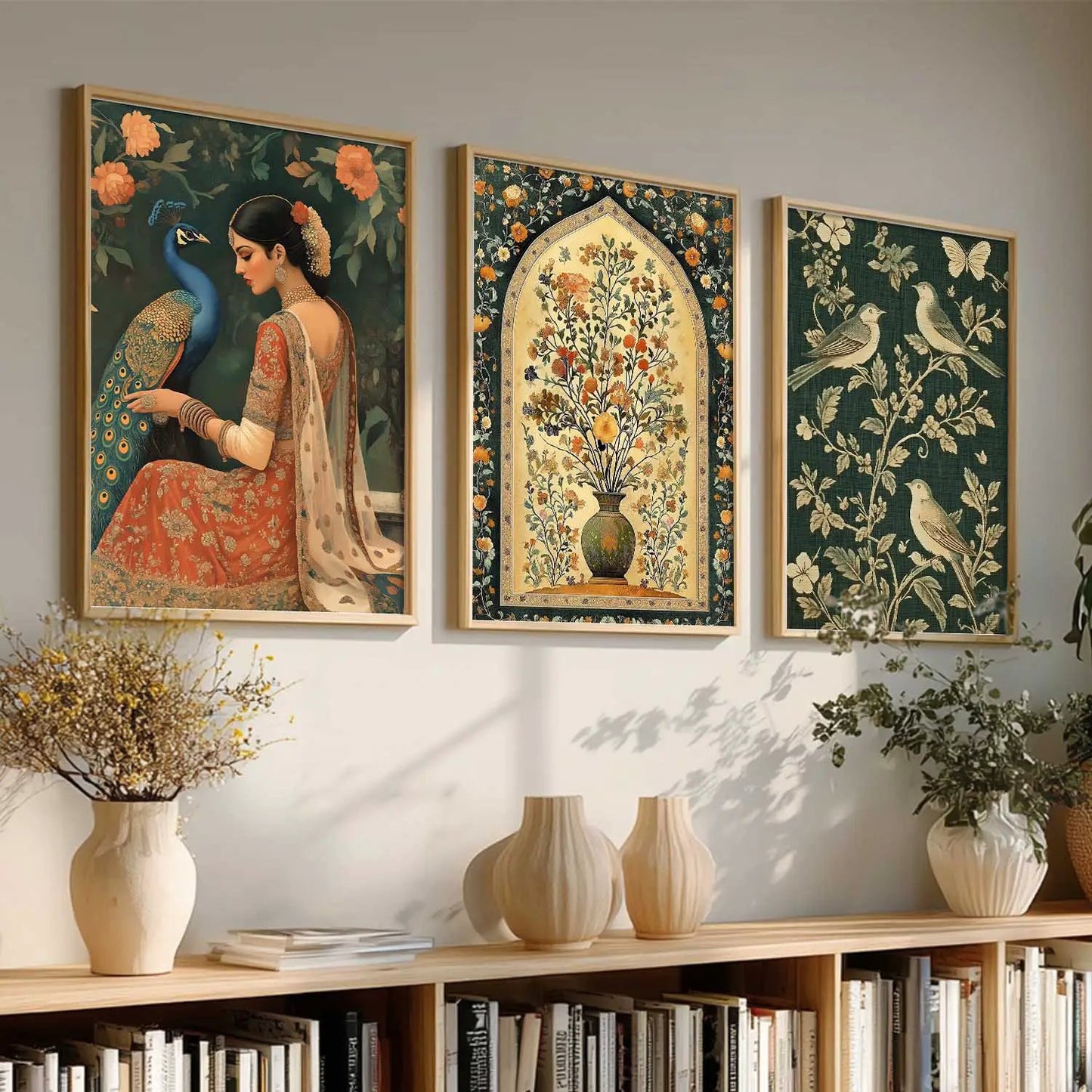 Traditional Wall Art  Paintings for Living Room - Wall Poster With frames