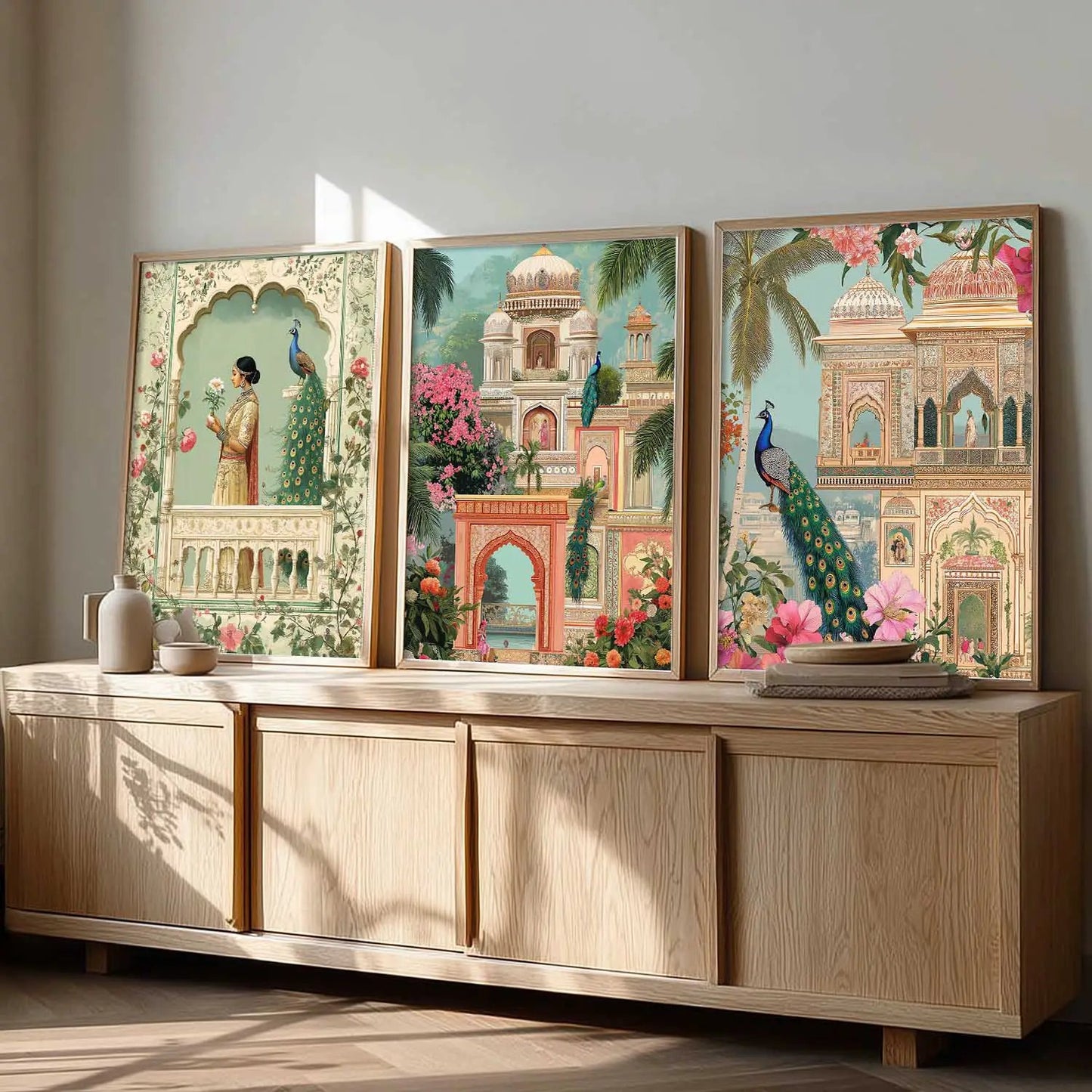 Traditional   Wall Art  Paintings for Living Room - Wall Poster With frames