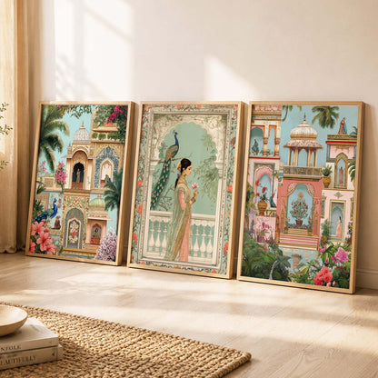Traditional   Wall   Art Paintings for Living Room - Wall Poster With frames