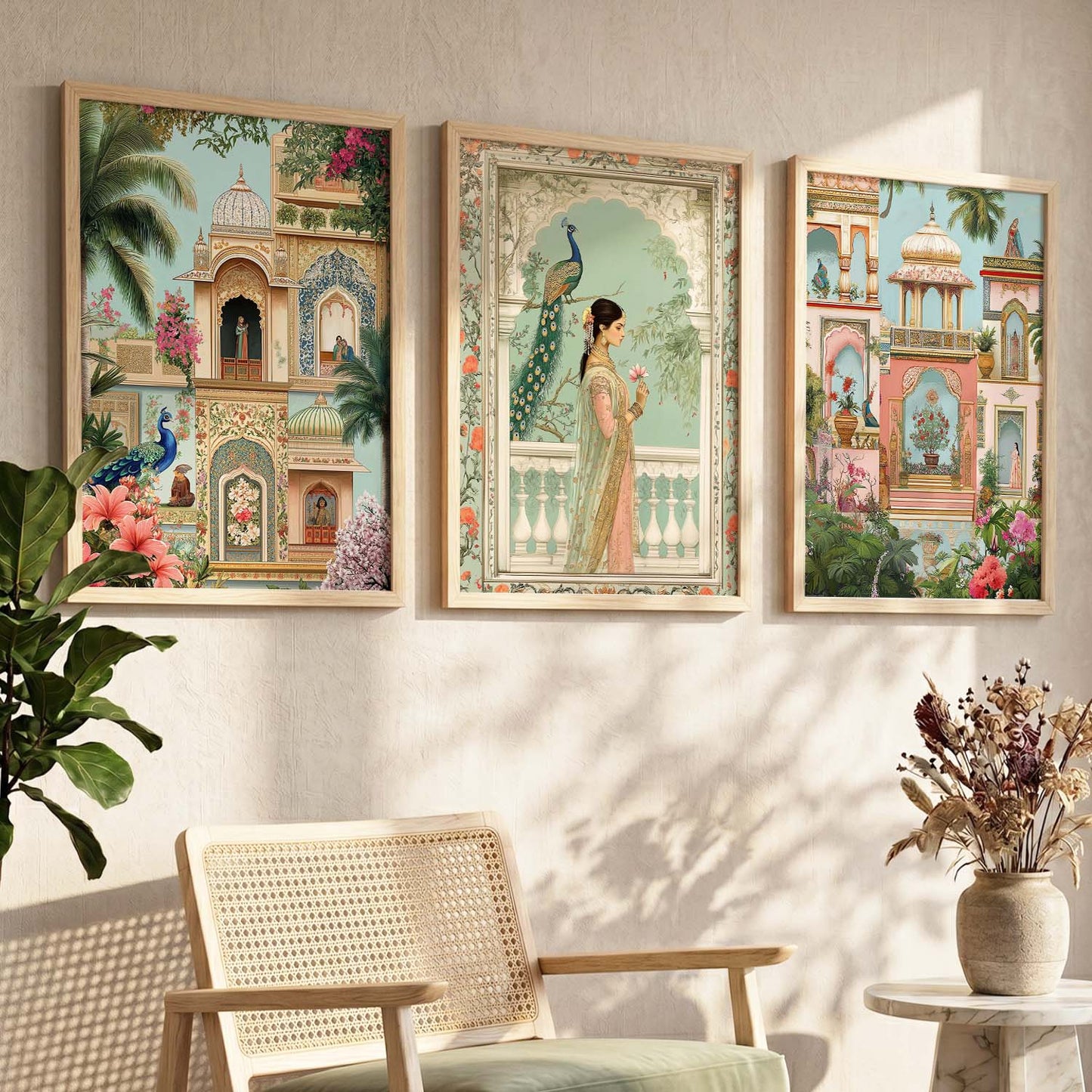 Traditional   Wall   Art Paintings for Living Room - Wall Poster With frames