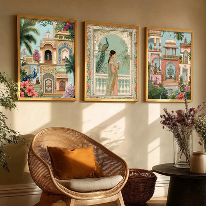 Traditional   Wall   Art Paintings for Living Room - Wall Poster With frames
