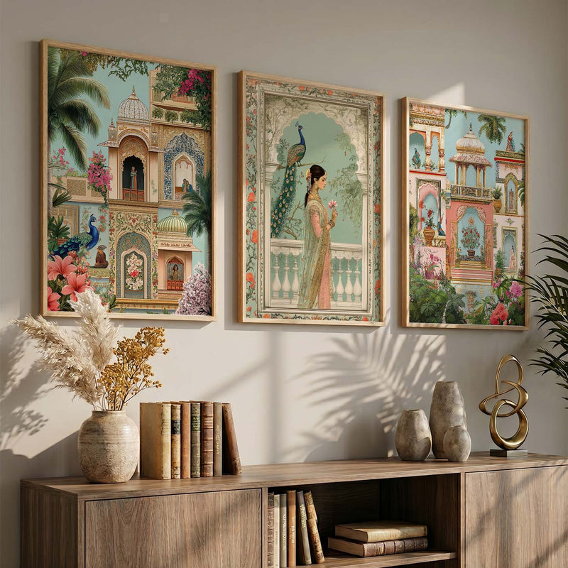Traditional   Wall   Art Paintings for Living Room - Wall Poster With frames