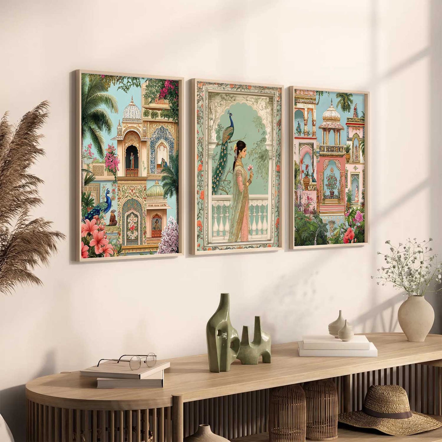 Traditional   Wall   Art Paintings for Living Room - Wall Poster With frames