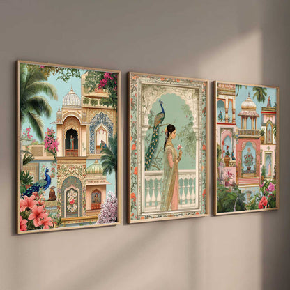 Traditional   Wall   Art Paintings for Living Room - Wall Poster With frames