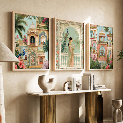 Traditional   Wall   Art Paintings for Living Room - Wall Poster With frames