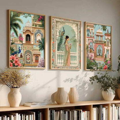 Traditional   Wall   Art Paintings for Living Room - Wall Poster With frames