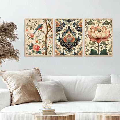 Traditional   Wall  Art Paintings for Living Room - Wall Poster With frames