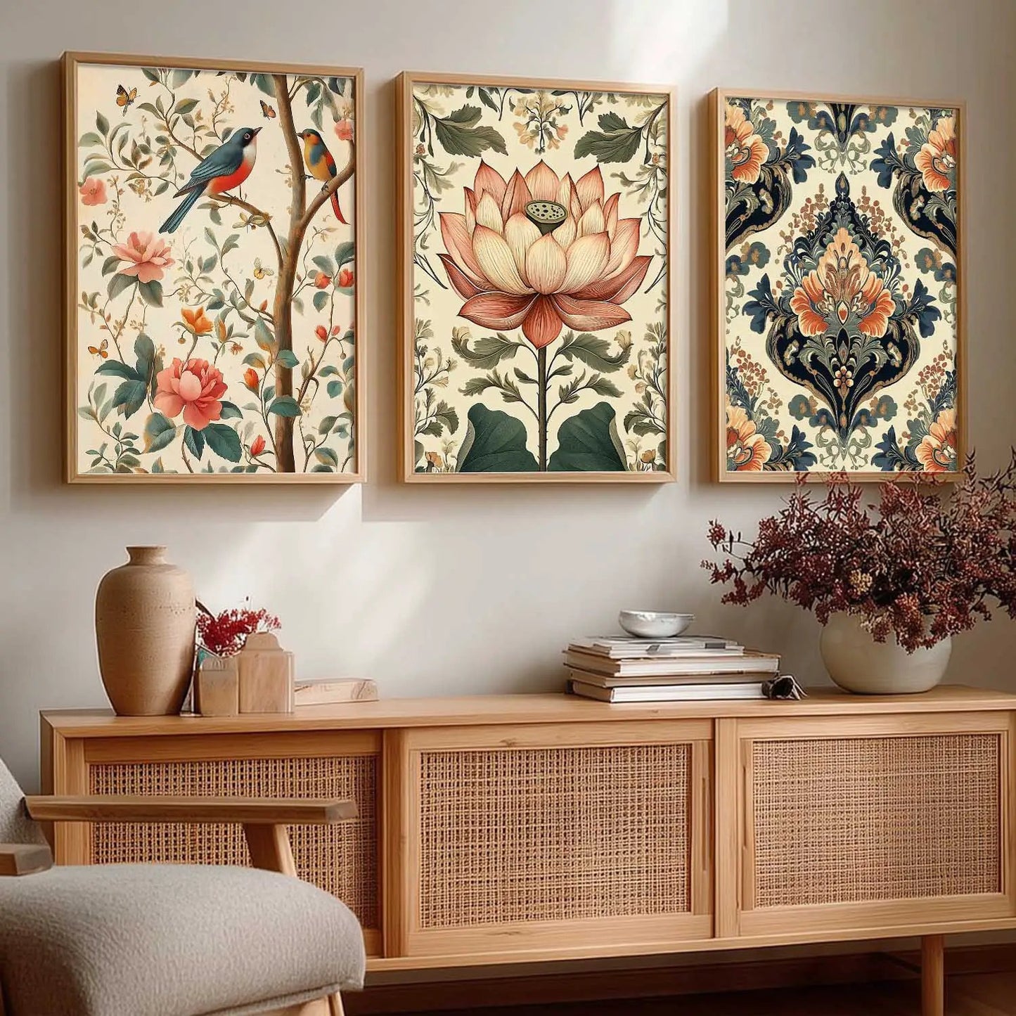 Traditional   Wall  Art Paintings for Living Room - Wall Poster With frames