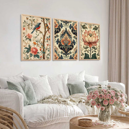Traditional   Wall  Art Paintings for Living Room - Wall Poster With frames