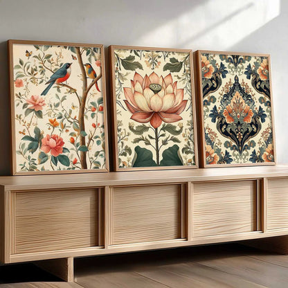Traditional   Wall  Art Paintings for Living Room - Wall Poster With frames