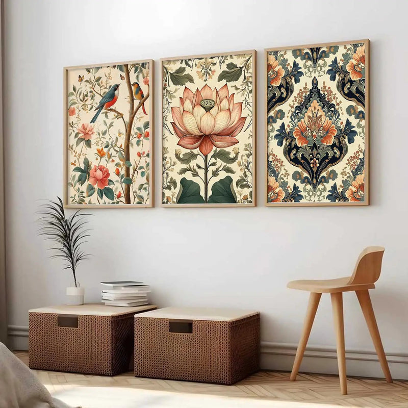 Traditional   Wall  Art Paintings for Living Room - Wall Poster With frames