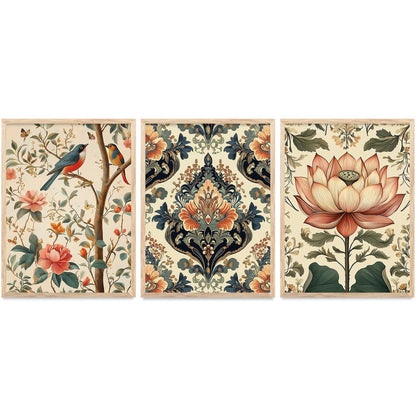 Traditional   Wall  Art Paintings for Living Room - Wall Poster With frames