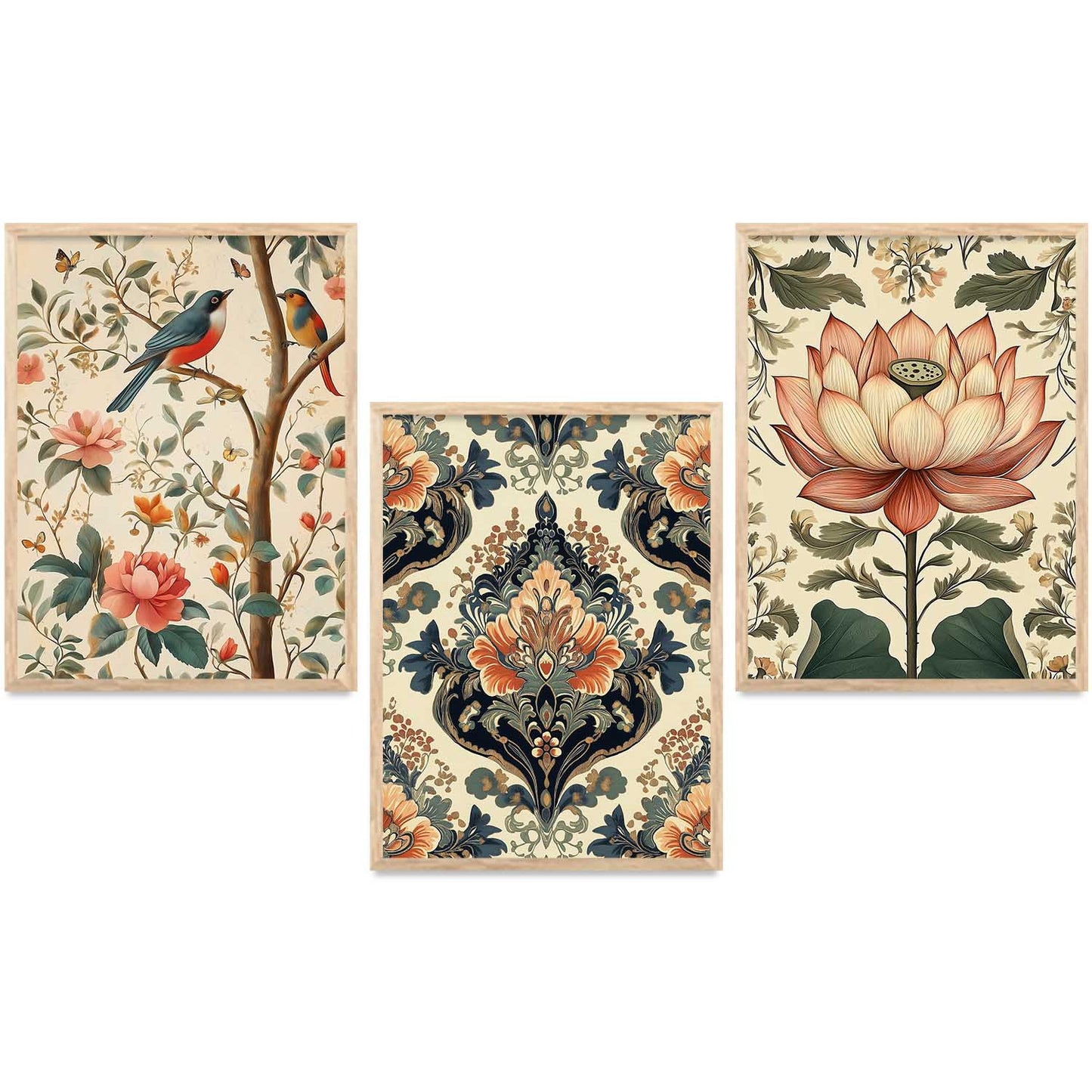 Traditional   Wall  Art Paintings for Living Room - Wall Poster With frames