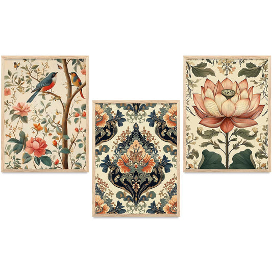 Traditional   Wall  Art Paintings for Living Room - Wall Poster With frames