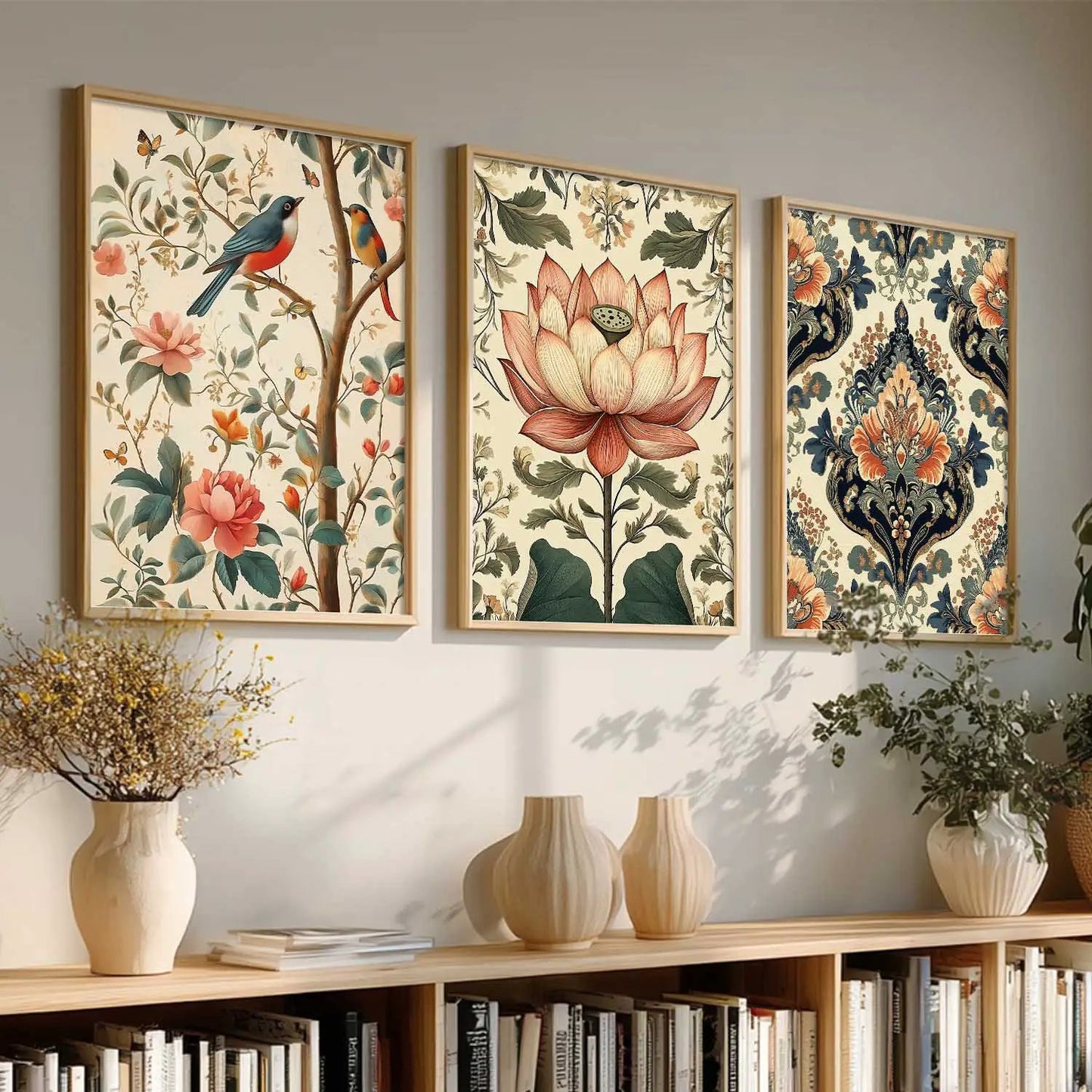 Traditional   Wall  Art Paintings for Living Room - Wall Poster With frames