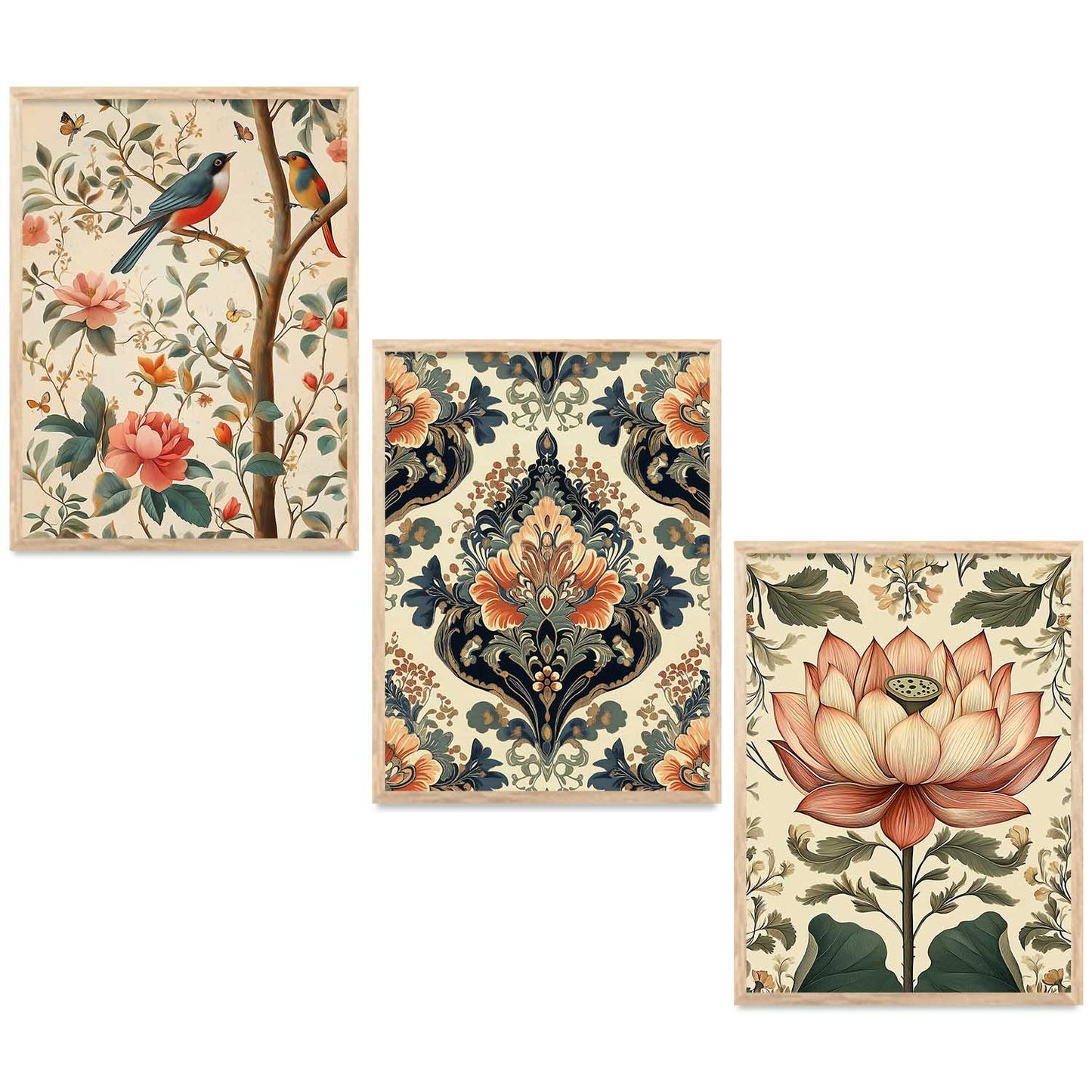 Traditional   Wall  Art Paintings for Living Room - Wall Poster With frames