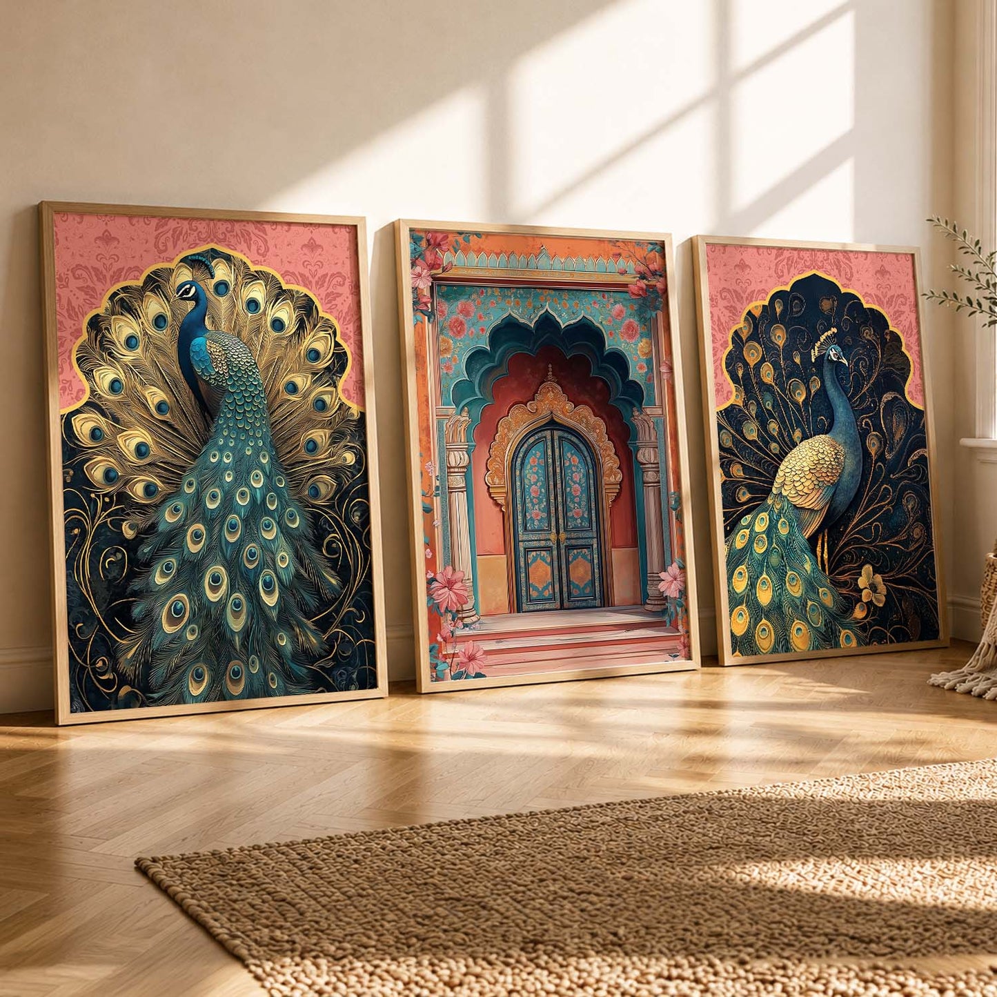 Traditional Wall Art  Paintings for Living Room - Wall Poster With frames