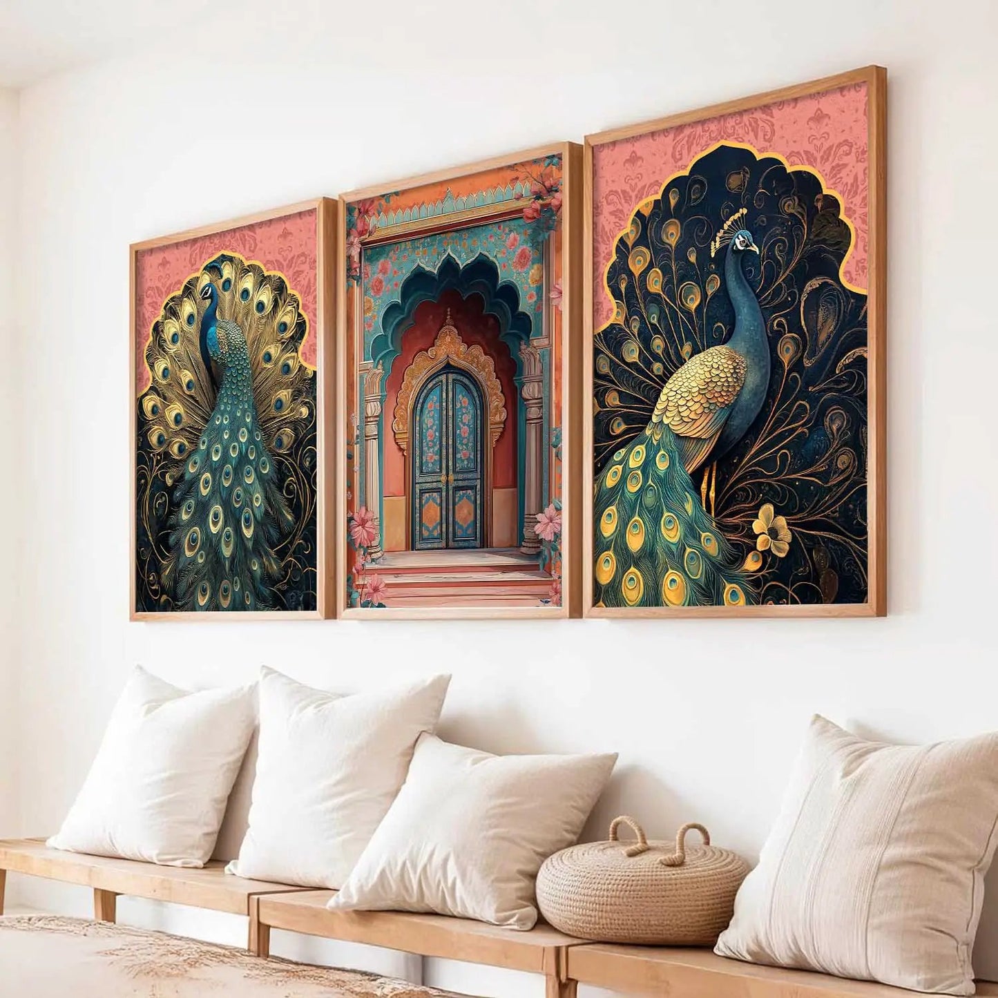 Traditional Wall Art  Paintings for Living Room - Wall Poster With frames