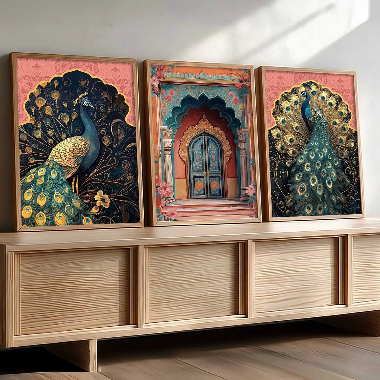 Traditional Wall Art  Paintings for Living Room - Wall Poster With frames