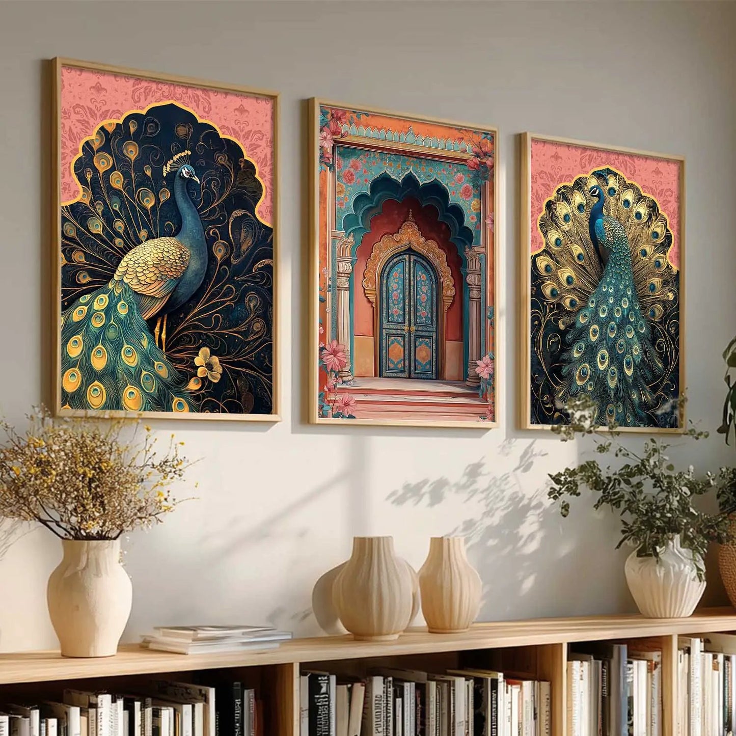 Traditional Wall Art  Paintings for Living Room - Wall Poster With frames