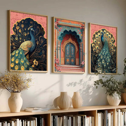 Traditional Wall Art  Paintings for Living Room - Wall Poster With frames