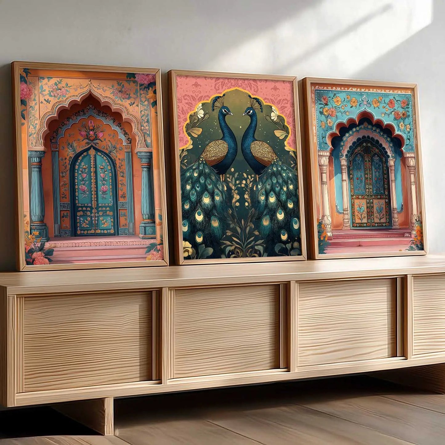 Traditional Wall  Art Paintings for Living Room - Wall Poster With frames