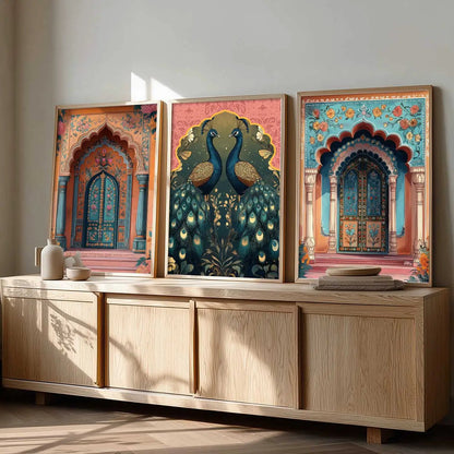 Traditional Wall  Art Paintings for Living Room - Wall Poster With frames