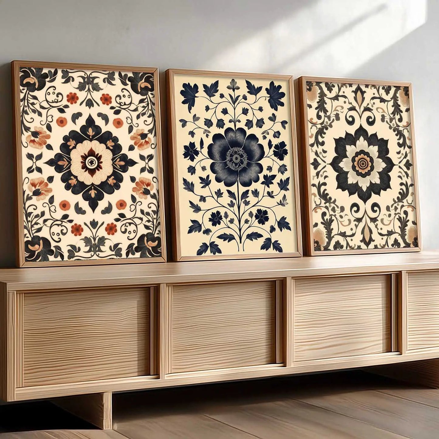 Traditional Wall  Art Paintings for Living Room - Wall Poster With frames