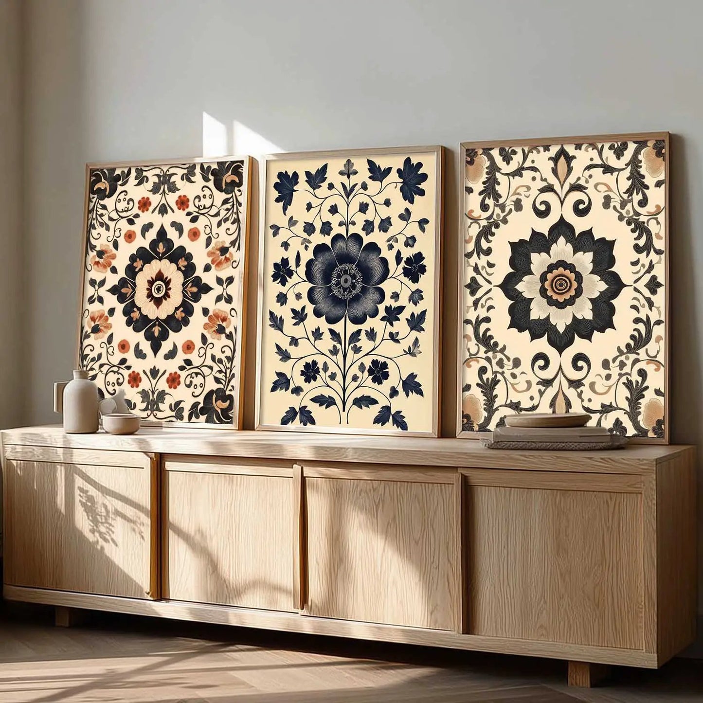 Traditional Wall  Art Paintings for Living Room - Wall Poster With frames