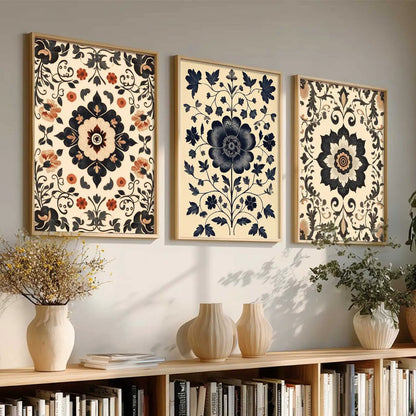 Traditional Wall  Art Paintings for Living Room - Wall Poster With frames