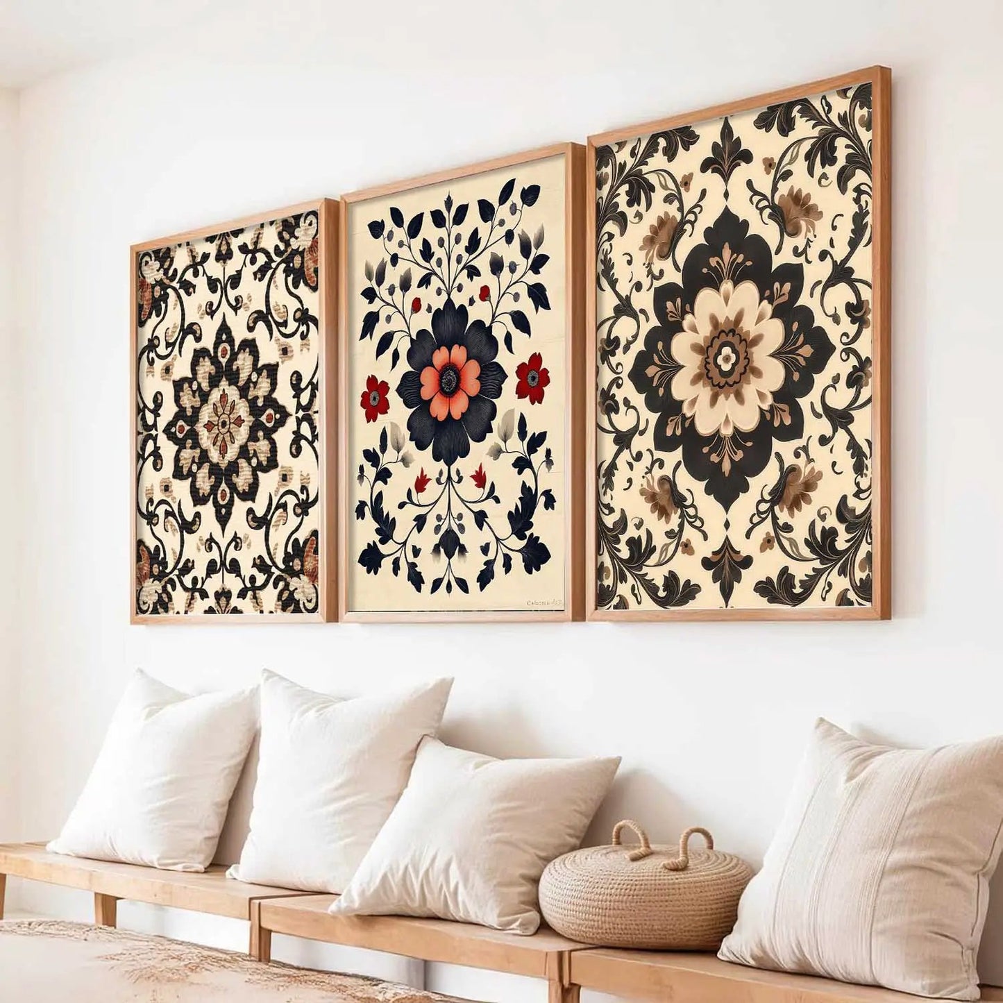 Traditional Wall Art  Paintings for Living Room - Wall Poster With frames