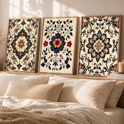 Traditional Wall Art  Paintings for Living Room - Wall Poster With frames