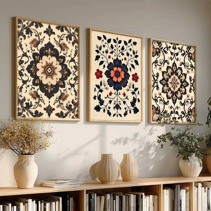 Traditional Wall Art  Paintings for Living Room - Wall Poster With frames