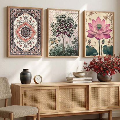 Traditional Wall  Art Paintings for Living Room - Wall Poster With frames
