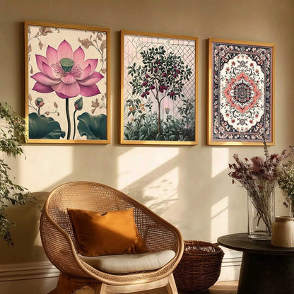 Traditional Wall  Art Paintings for Living Room - Wall Poster With frames