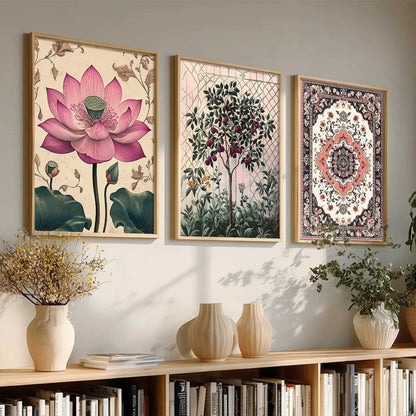 Traditional Wall  Art Paintings for Living Room - Wall Poster With frames