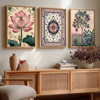 Traditional Wall Art  Paintings for Living Room - Wall Poster With frames