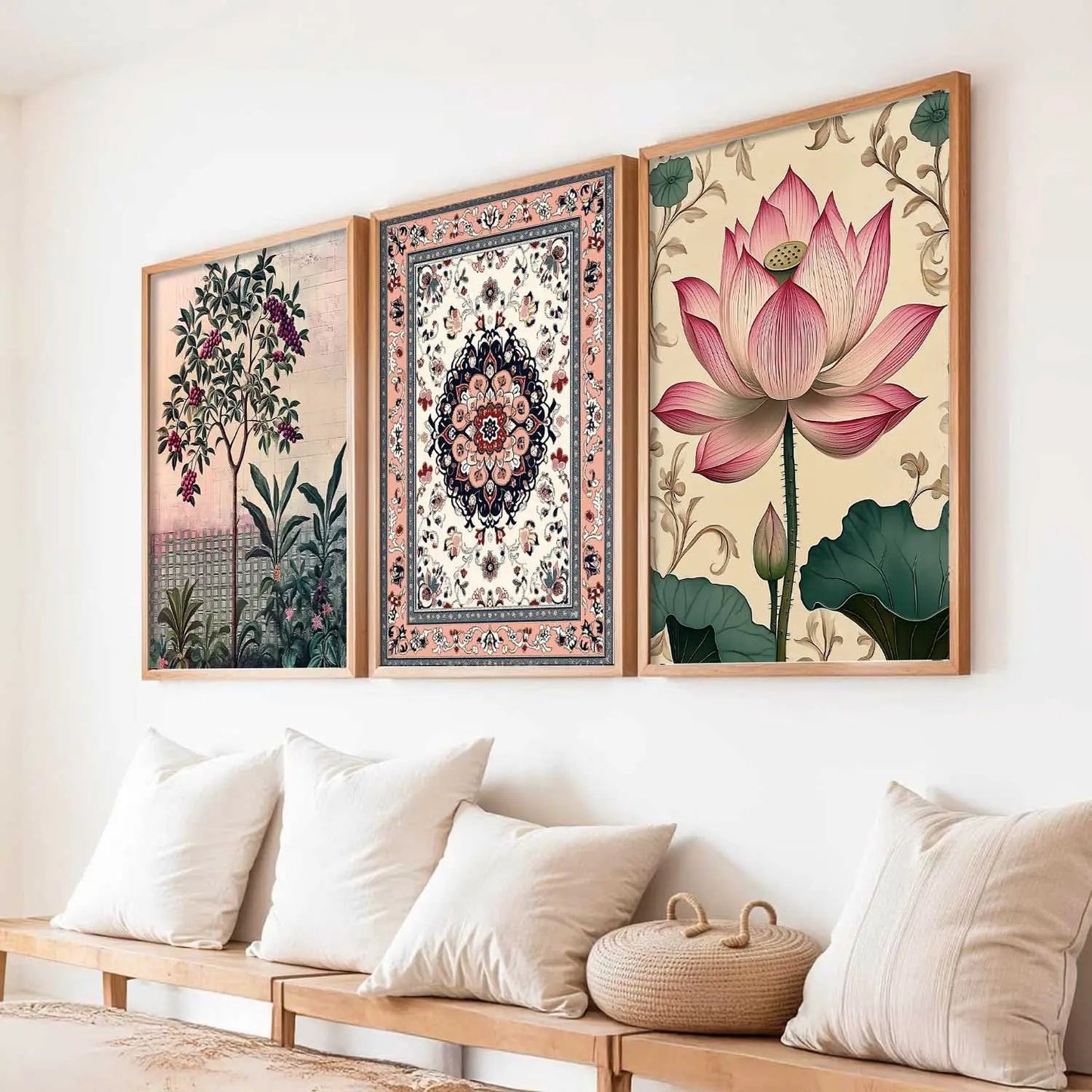 Traditional Wall Art  Paintings for Living Room - Wall Poster With frames
