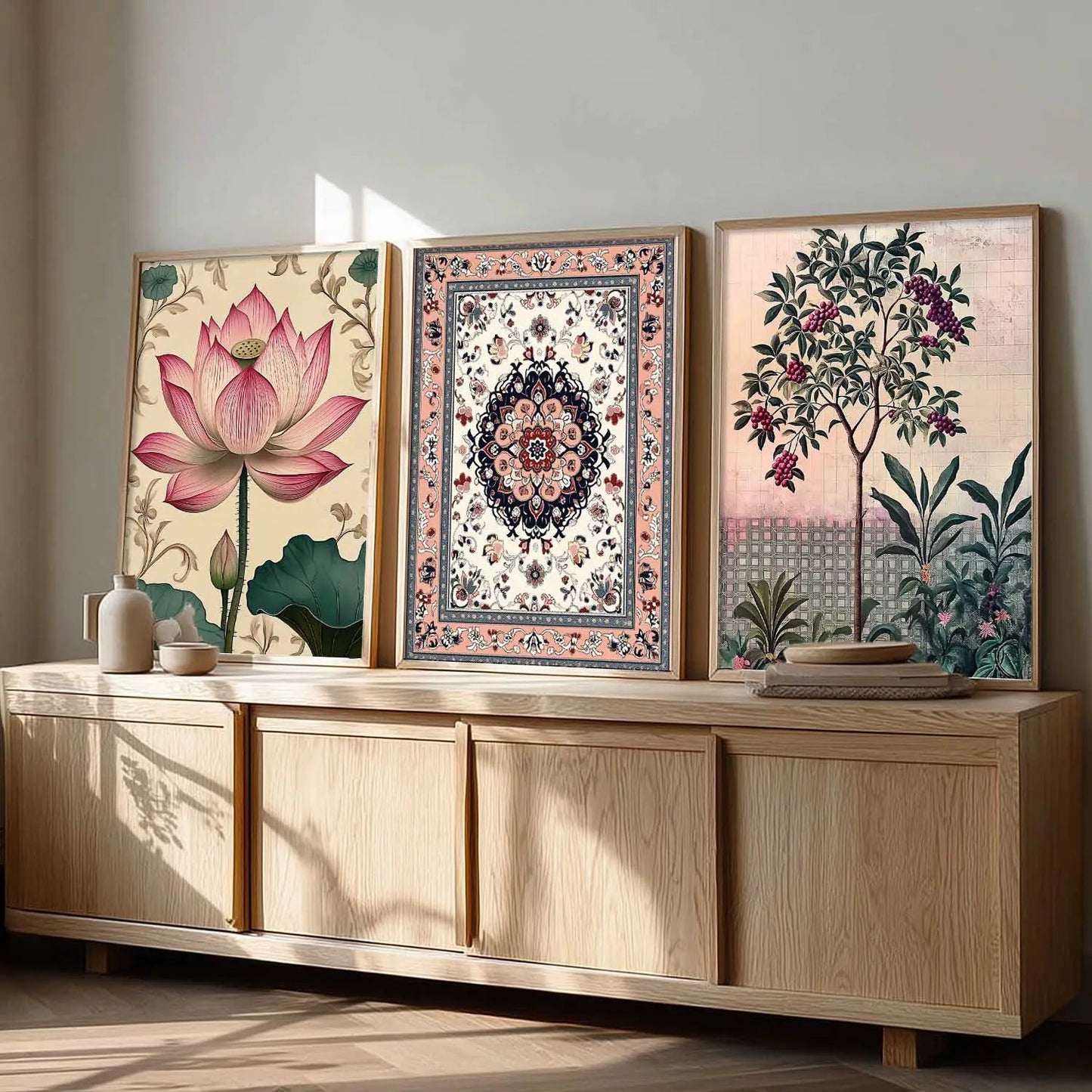 Traditional Wall Art  Paintings for Living Room - Wall Poster With frames