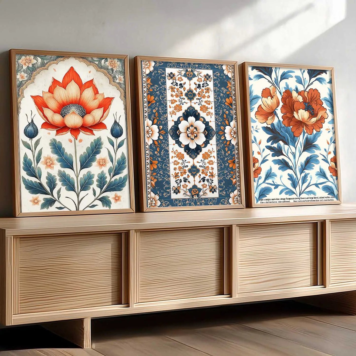 Traditional   Wall  Art Paintings for Living Room - Wall Poster With frames