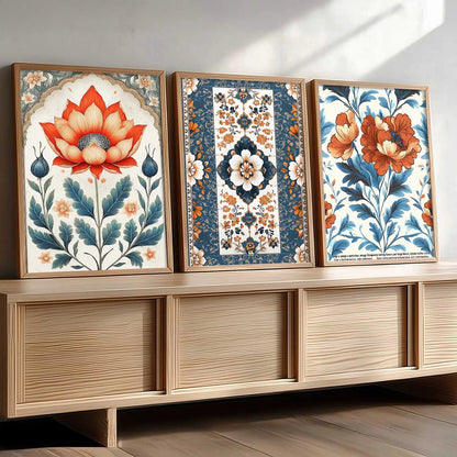Traditional   Wall  Art Paintings for Living Room - Wall Poster With frames